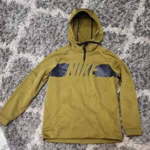 Nike Olive Green Hoodie Sweater